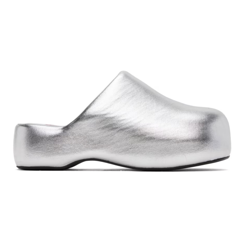 Simon Miller Silver Bubble Clogs - Size 40 🛸 GORGEOUS!